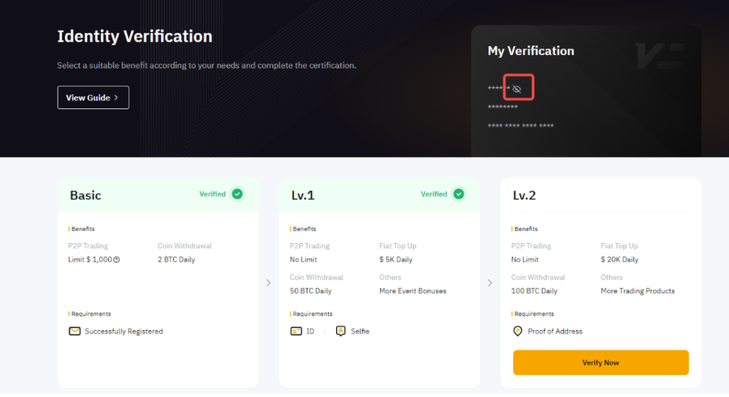 Level 2 Identity Verification